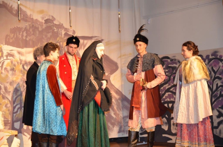 Premiera spektaklu  ?Barwy miłości w Trylogii? w Chorzelowie