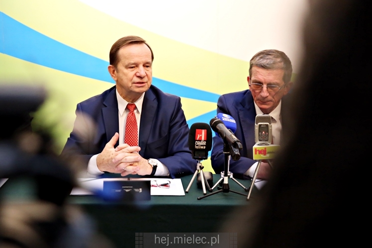 Uroczyste podpisanie porozumienia samorządów ws. budowy nowej obwodnicy Mielca