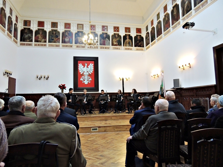 Związek Żołnierzy Górników Represjonowanych spotkał się w Sali Królewskiej