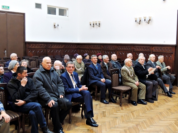 Związek Żołnierzy Górników Represjonowanych spotkał się w Sali Królewskiej