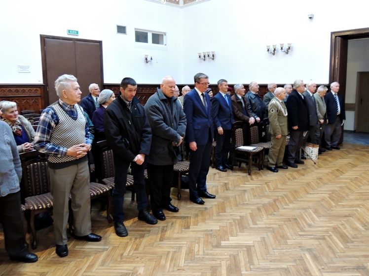 Związek Żołnierzy Górników Represjonowanych spotkał się w Sali Królewskiej