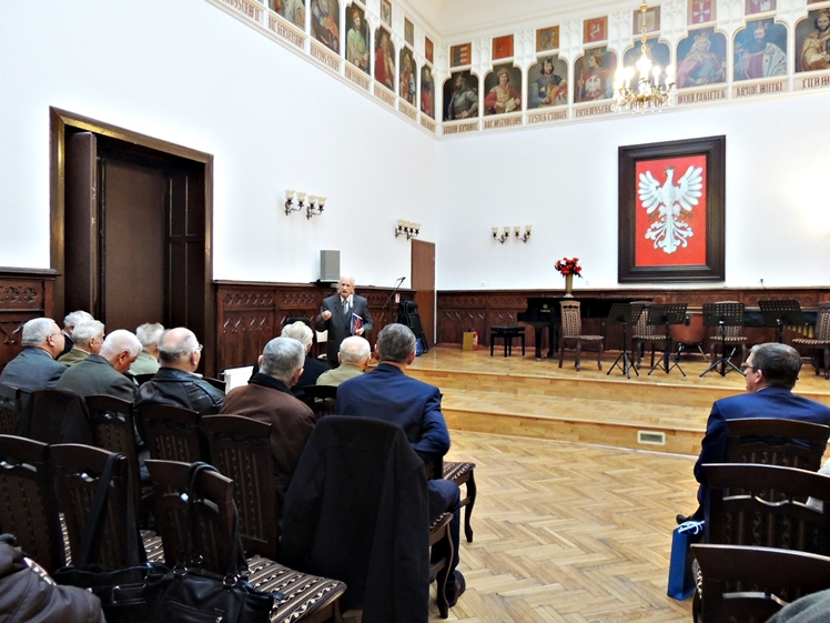 Związek Żołnierzy Górników Represjonowanych spotkał się w Sali Królewskiej