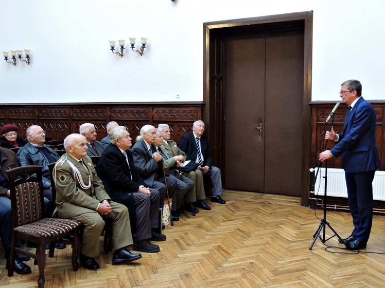 Związek Żołnierzy Górników Represjonowanych spotkał się w Sali Królewskiej