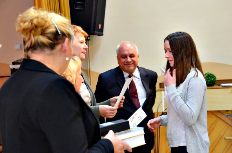 Konkurs wiedzy o Henryku Sienkiewiczu w Chorzelowie