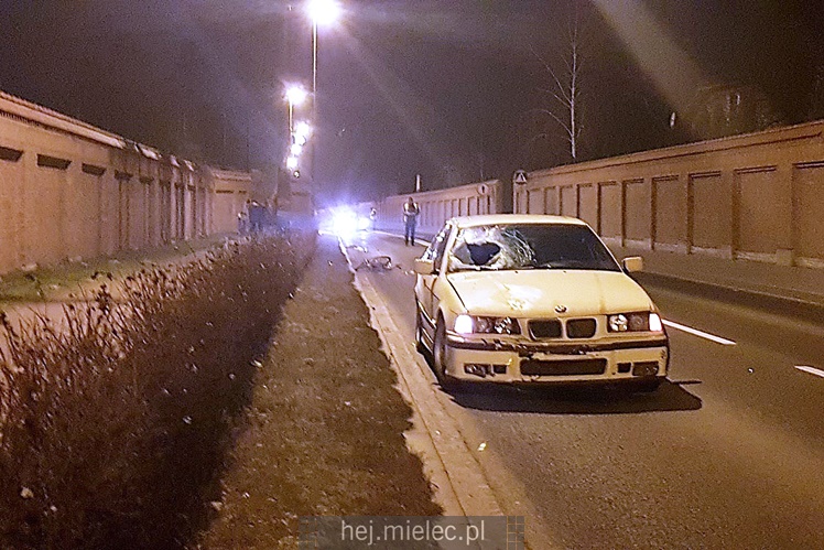 Rowerzysta zginął na Alei Jana Pawła II