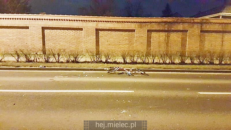 Rowerzysta zginął na Alei Jana Pawła II