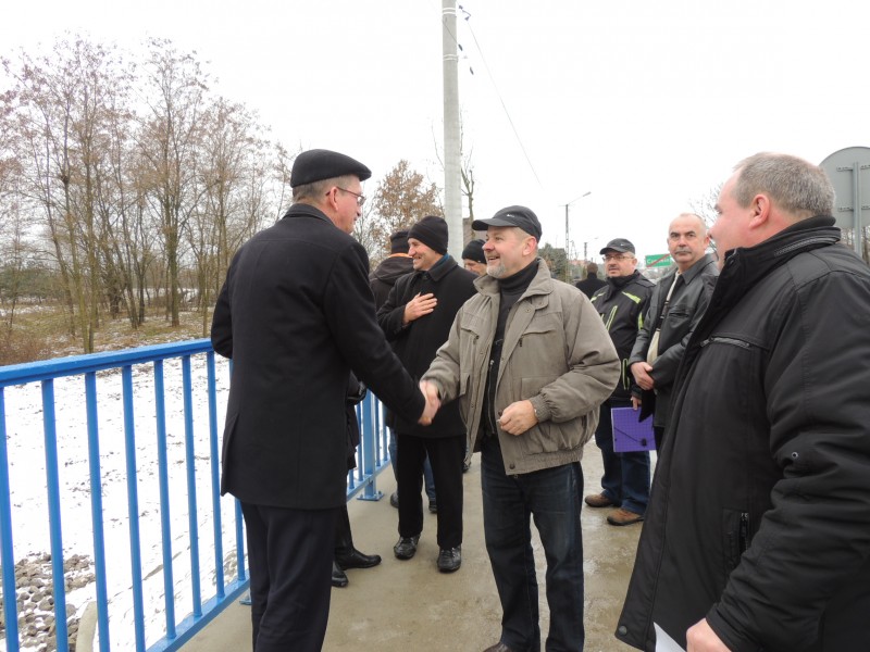 Zakończono budowę kładki w gminie Czermin