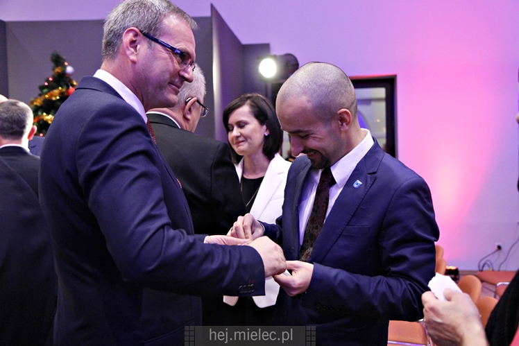 Zdrowia, spełnienia marzeń i... realizacji budżetu: życzenia podczas miejskiego spotkania