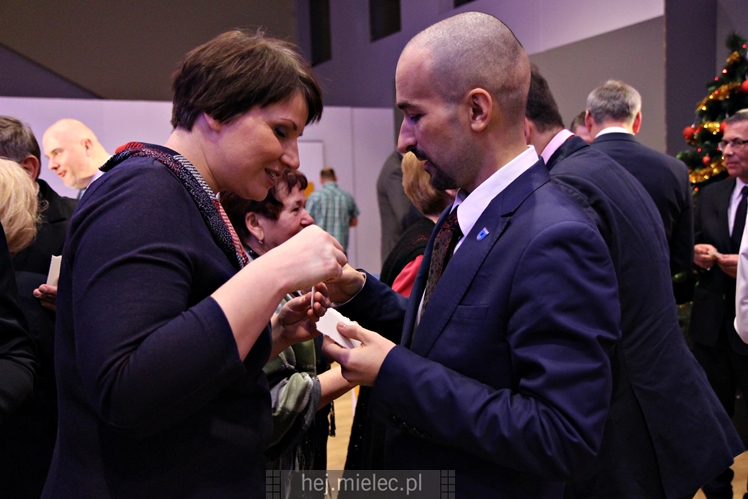 Zdrowia, spełnienia marzeń i... realizacji budżetu: życzenia podczas miejskiego spotkania