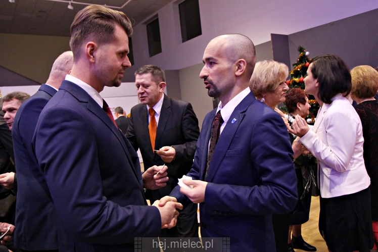 Zdrowia, spełnienia marzeń i... realizacji budżetu: życzenia podczas miejskiego spotkania