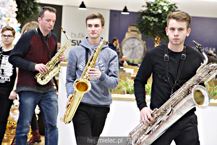 Mielecka Orkiestra Dęta w Galerii Navigator