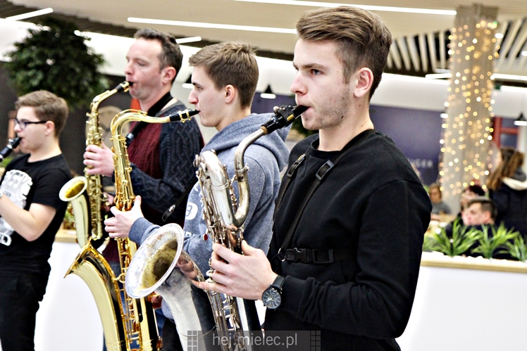 Mielecka Orkiestra Dęta w Galerii Navigator