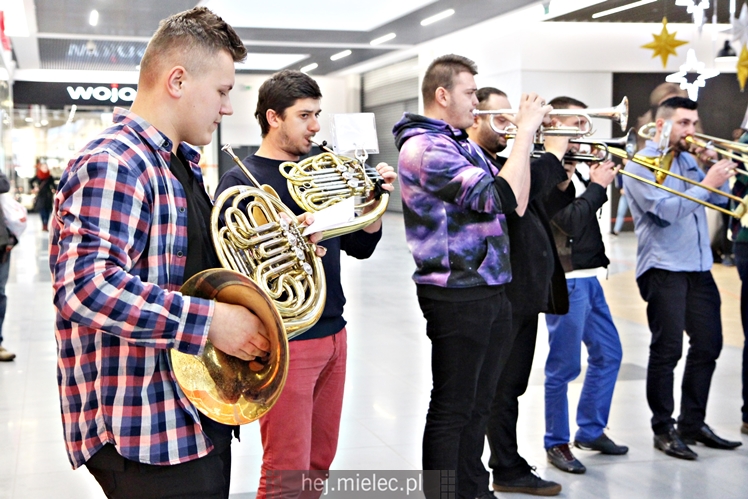 Mielecka Orkiestra Dęta w Galerii Navigator