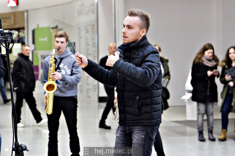 Mielecka Orkiestra Dęta w Galerii Navigator