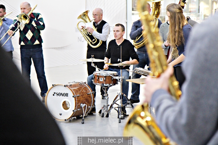 Mielecka Orkiestra Dęta w Galerii Navigator
