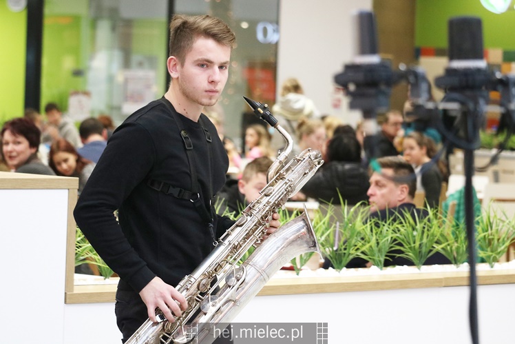 Mielecka Orkiestra Dęta w Galerii Navigator