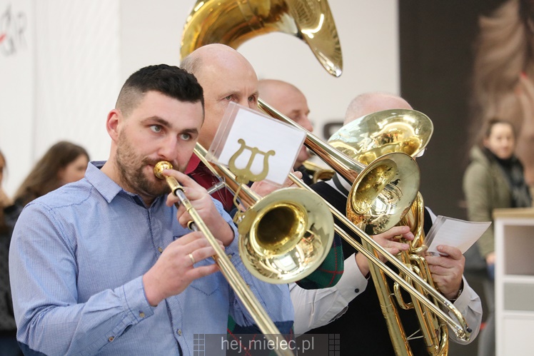 Mielecka Orkiestra Dęta w Galerii Navigator