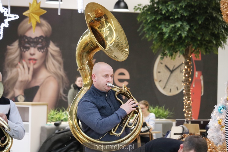 Mielecka Orkiestra Dęta w Galerii Navigator