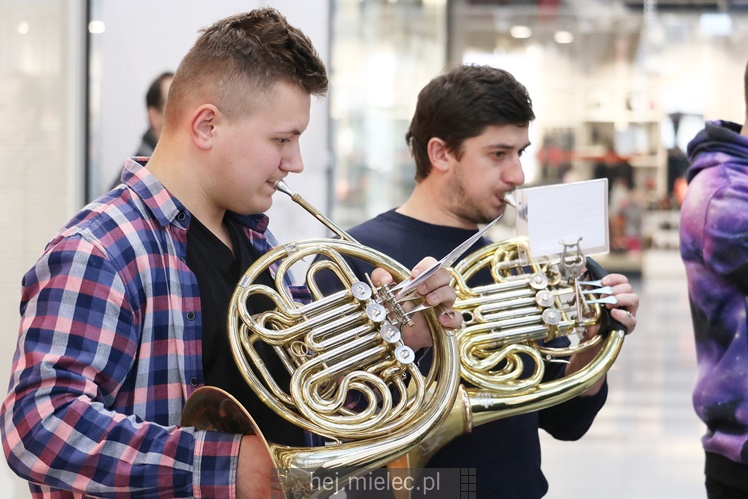 Mielecka Orkiestra Dęta w Galerii Navigator