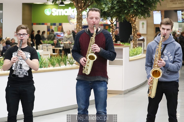 Mielecka Orkiestra Dęta w Galerii Navigator