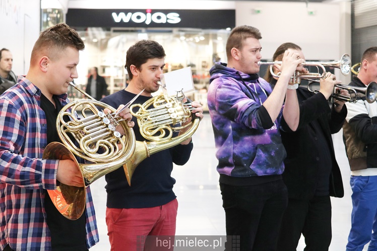 Mielecka Orkiestra Dęta w Galerii Navigator