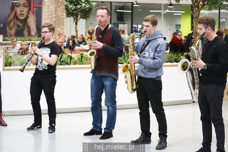 Mielecka Orkiestra Dęta w Galerii Navigator
