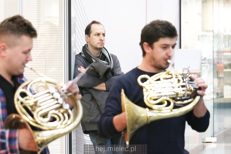 Mielecka Orkiestra Dęta w Galerii Navigator