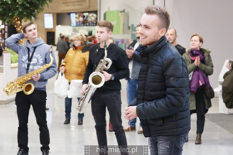Mielecka Orkiestra Dęta w Galerii Navigator