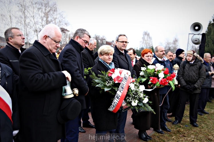Poświęcenie pomnika bł. ks. Jerzego Popiełuszki