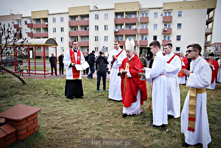 Poświęcenie pomnika bł. ks. Jerzego Popiełuszki