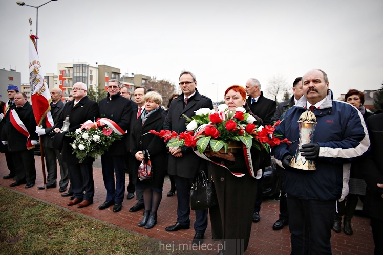 Poświęcenie pomnika bł. ks. Jerzego Popiełuszki