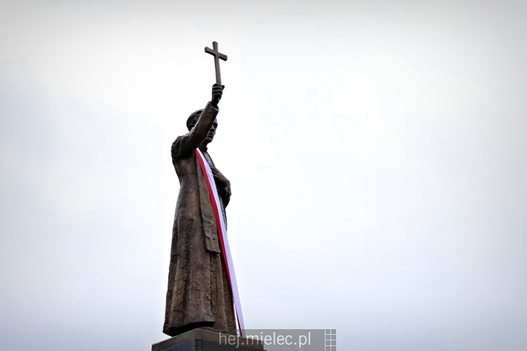 Poświęcenie pomnika bł. ks. Jerzego Popiełuszki