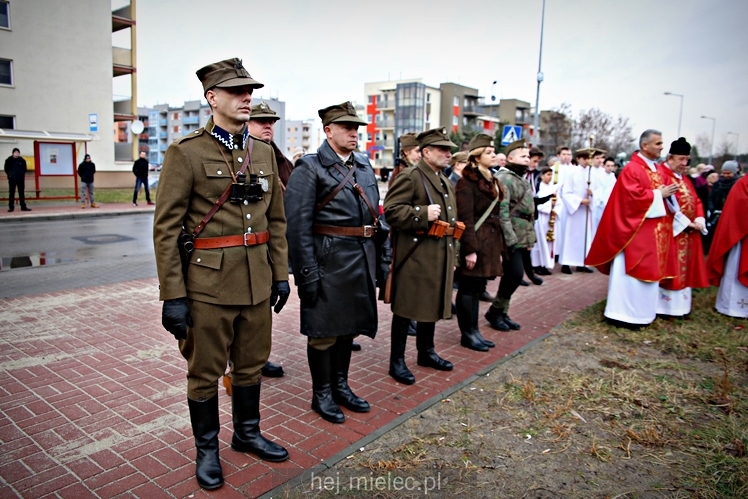 Poświęcenie pomnika bł. ks. Jerzego Popiełuszki