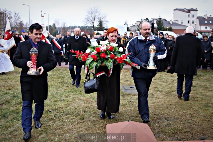 Poświęcenie pomnika bł. ks. Jerzego Popiełuszki