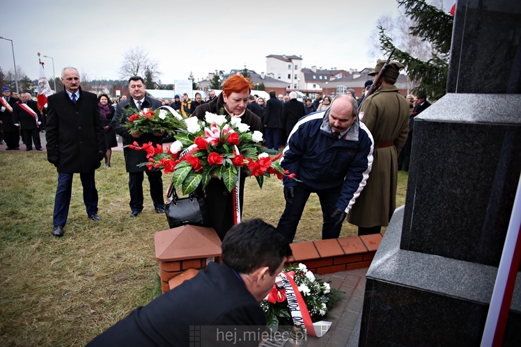 Poświęcenie pomnika bł. ks. Jerzego Popiełuszki