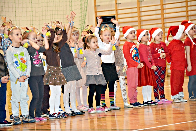 Przedszkolaki Smoka Felusia przećwiczyły Święta Bożego Narodzenia