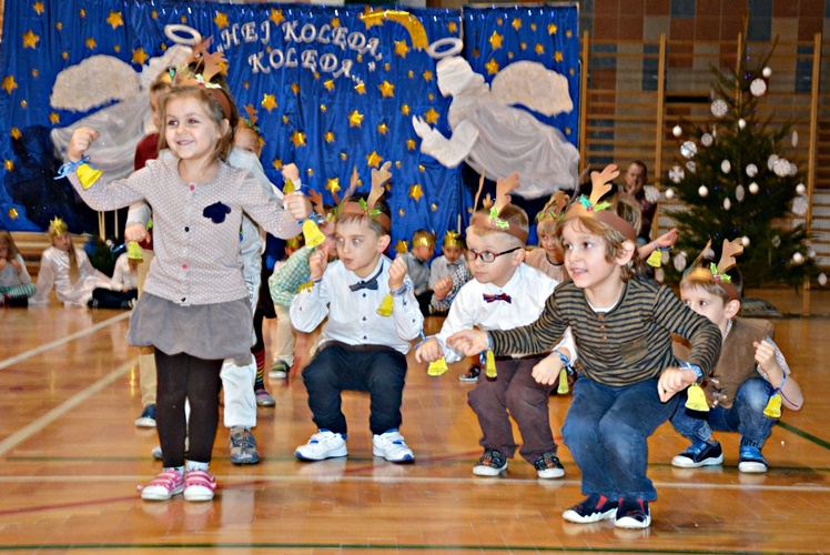 Przedszkolaki Smoka Felusia przećwiczyły Święta Bożego Narodzenia