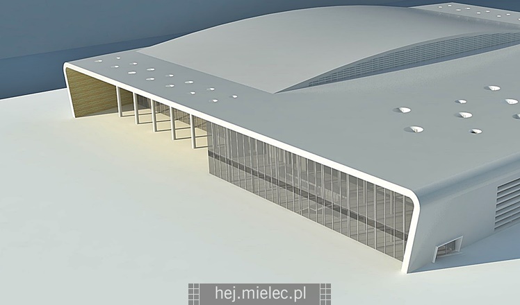 Zobaczcie aktualne wizualizacje nowej hali sportowej