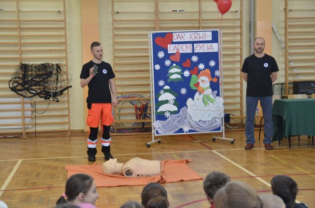 Akcja ?Oddaj krew i uratuj czyjeś życie? w SP6