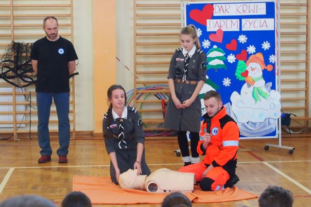 Akcja ?Oddaj krew i uratuj czyjeś życie? w SP6