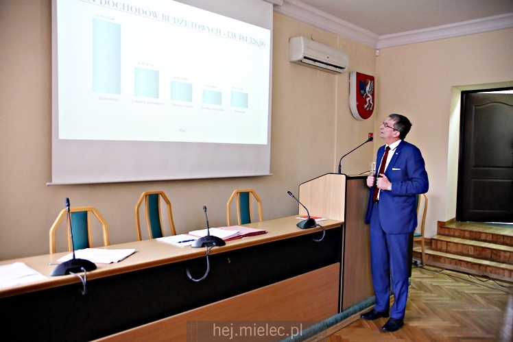 XXV sesja Rady Powiatu Mieleckiego. Budżet na 2017 rok