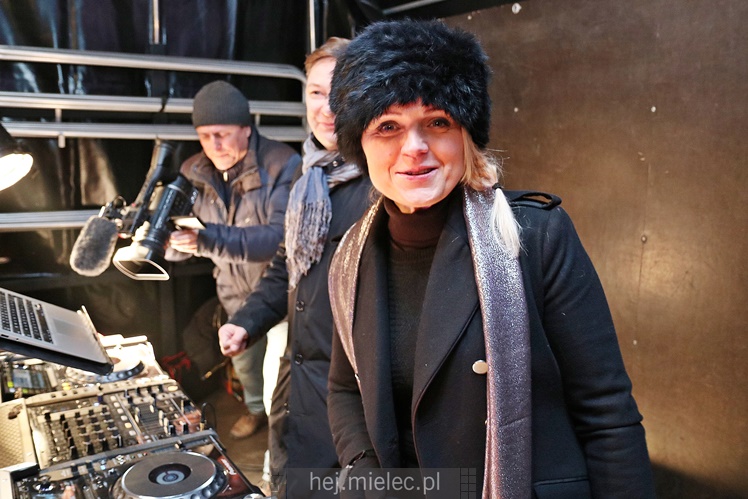 Powitanie Nowego 2017 Roku na Placu AK w Mielcu