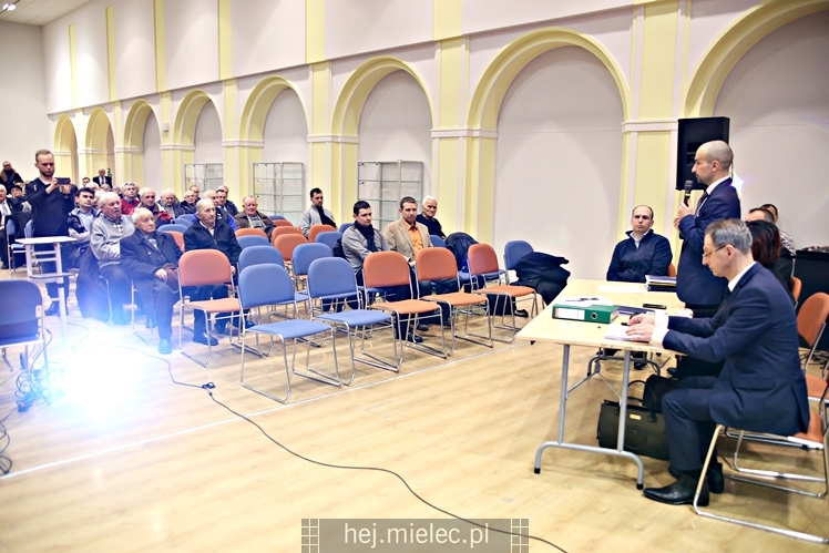 Spotkanie prezydenta Mielca z mieszkańcami centralnych osiedli