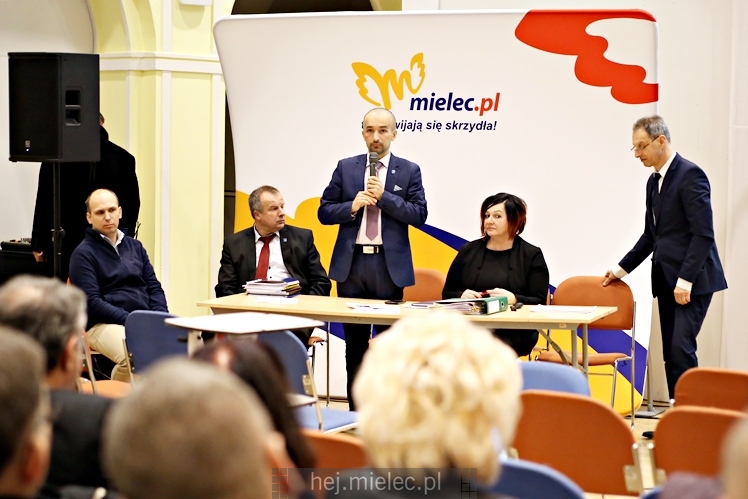 Spotkanie prezydenta Mielca z mieszkańcami centralnych osiedli
