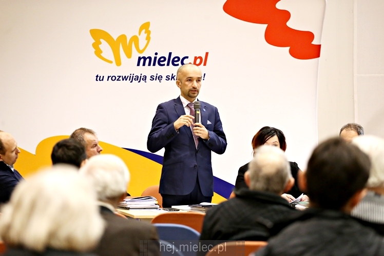 Spotkanie prezydenta Mielca z mieszkańcami centralnych osiedli
