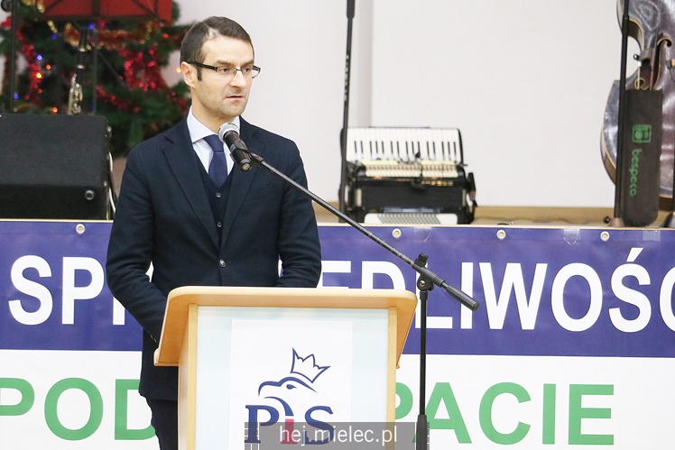 Ponad 200 osób na spotkaniu noworocznym Prawa i Sprawiedliwości