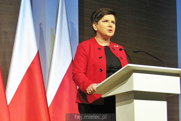 Mielczanie licznie na spotkaniu samorządów z udziałem premier Szydło