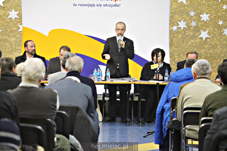 Spotkanie prezydenta z mieszkańcami Dziubkowa, Szafera i Mościsk