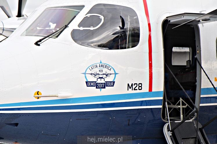 Wielozadaniowy samolot M28 wyruszył na Latin America Demo Tour