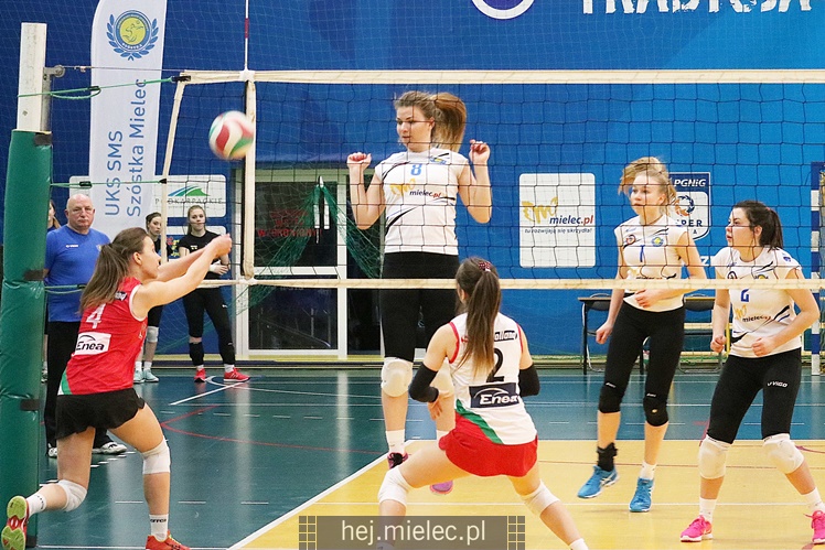 Półfinały Mistrzostw Polski juniorek w siatkówce: Mielec - Piła